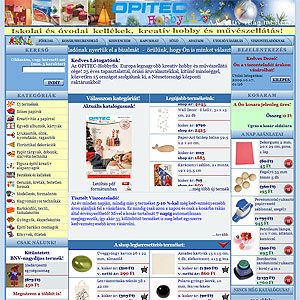 Opitec - kreat�v kell�kek web�ruh�za
